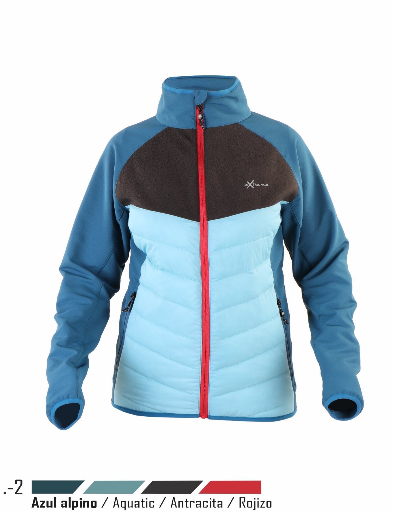 Chaqueta Poliéster/Elastano Trekking Mujer – Newwood